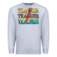 Heather Grey teacher teacher Premium Sweatshirt - Zillion Design Studio