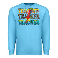 Ocean Blue teacher teacher Premium Sweatshirt - Zillion Design Studio