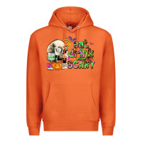 Carrot eat drınk and be scary Premium Hoodie - AdoDesignShop