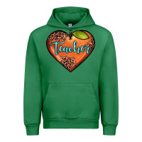 Emerald teacher heart Urban Hoodie - JahusDesignShop