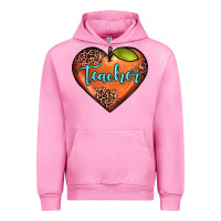 Fuchsia Pink teacher heart Urban Hoodie - JahusDesignShop
