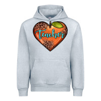 Heather Grey teacher heart Urban Hoodie - JahusDesignShop