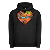 Pigment Black teacher heart Urban Hoodie - JahusDesignShop