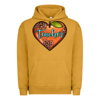 Pigment Peanut Butter teacher heart Urban Hoodie - JahusDesignShop
