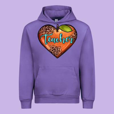 Teacher Heart Urban Hoodie Designed By Jahusdesignshop