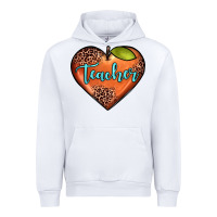 White teacher heart Urban Hoodie - JahusDesignShop