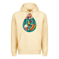 Pina Colada american football and western roses teardrop Premium Hoodie - BundleAndBundleShop