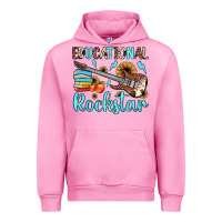 Fuchsia Pink educational rockstar Urban Hoodie - JahusDesignShop