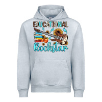 Heather Grey educational rockstar Urban Hoodie - JahusDesignShop
