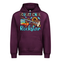 Mauve Wine educational rockstar Urban Hoodie - JahusDesignShop