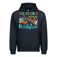 Navy educational rockstar Urban Hoodie - JahusDesignShop