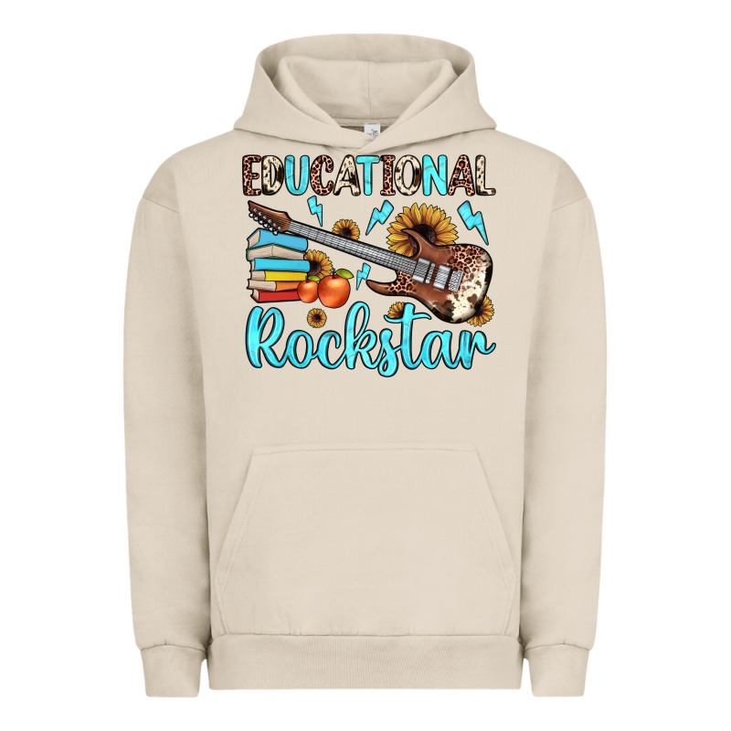 Educational Rockstar Urban Hoodie by JahusDesignShop | Teevron