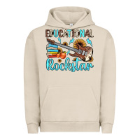 Pigment French Oak educational rockstar Urban Hoodie - JahusDesignShop