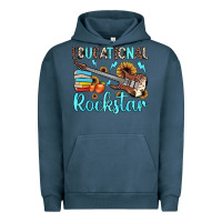 Pigment Midnight Navy educational rockstar Urban Hoodie - JahusDesignShop