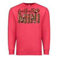 Cardinal football mini with leopard Premium Sweatshirt - texasbilliewilder