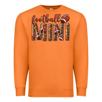 Carrot football mini with leopard Premium Sweatshirt - texasbilliewilder