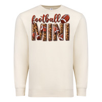 Sandshell football mini with leopard Premium Sweatshirt - texasbilliewilder