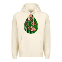 Tofu american football and western roses teardrop Premium Hoodie - BundleAndBundleShop