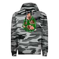 Slate Camo american football and western roses teardrop Premium Hoodie - BundleAndBundleShop