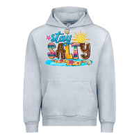 Heather Grey stay salty Urban Hoodie - AdoDesignShop