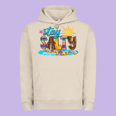 Stay Salty Urban Hoodie Designed By Adodesignshop