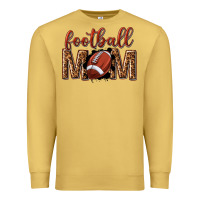 Antique Gold football mom Premium Sweatshirt - texasbilliewilder