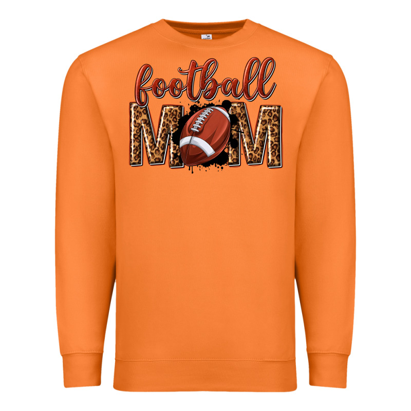 Football Mom Premium Sweatshirt by texasbilliewilder | Teevron