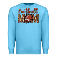 Ocean Blue football mom Premium Sweatshirt - texasbilliewilder