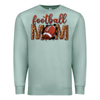 Seafoam football mom Premium Sweatshirt - texasbilliewilder