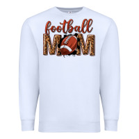 White football mom Premium Sweatshirt - texasbilliewilder