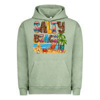 Pigment Oil Green salty beach Urban Hoodie - AdoDesignShop