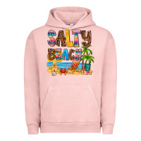 Pigment Salmon salty beach Urban Hoodie - AdoDesignShop