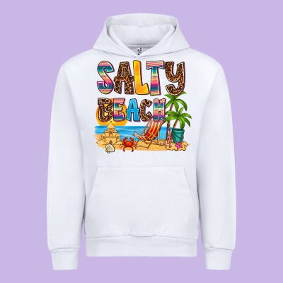 Salty Beach Urban Hoodie Designed By Adodesignshop