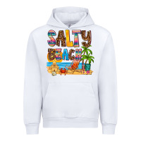 White salty beach Urban Hoodie - AdoDesignShop