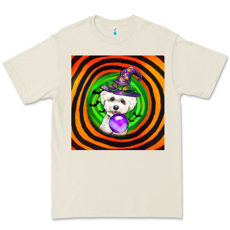 Halloween Bichons Frise Dog Premium Tee by LillyAllenDesigns | Teevron