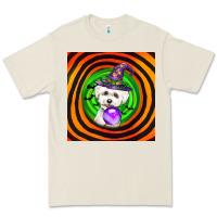 Bone halloween bichons frise dog Premium Tee - LillyAllenDesigns