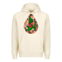 Tofu american football and western roses teardrop Premium Hoodie - BundleAndBundleShop