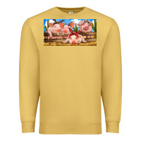 Antique Gold Pig Farm Premium Sweatshirt - RanaPortraitStore