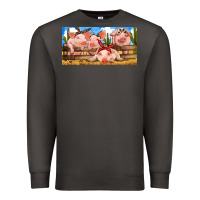 Smoke Pig Farm Premium Sweatshirt - RanaPortraitStore