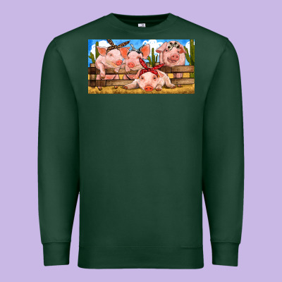 Premium Sweatshirt Pig Farm