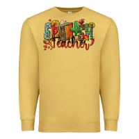 Antique Gold spanish teacher Premium Sweatshirt - Zillion Design Studio