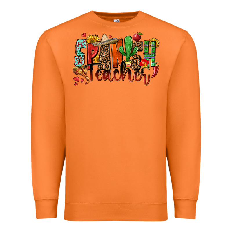 Spanish Teacher Premium Sweatshirt by Zillion Design Studio | Teevron