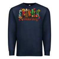 Navy spanish teacher Premium Sweatshirt - Zillion Design Studio