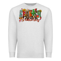 Oatmeal Heather spanish teacher Premium Sweatshirt - Zillion Design Studio