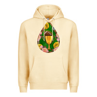 Pina Colada american football and western roses teardrop Premium Hoodie - BundleAndBundleShop