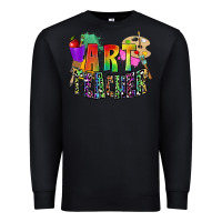 Black art teacher Premium Sweatshirt - Zillion Design Studio