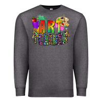 Charcoal Heather art teacher Premium Sweatshirt - Zillion Design Studio