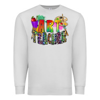 Dove Grey art teacher Premium Sweatshirt - Zillion Design Studio