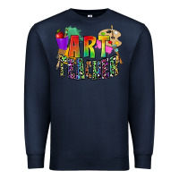 Navy art teacher Premium Sweatshirt - Zillion Design Studio