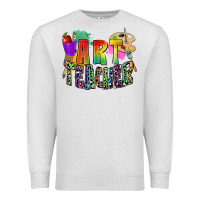 Oatmeal Heather art teacher Premium Sweatshirt - Zillion Design Studio